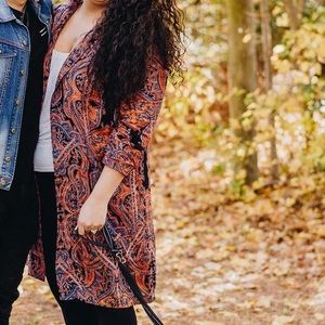 Gorgeous free people long kimono sweater